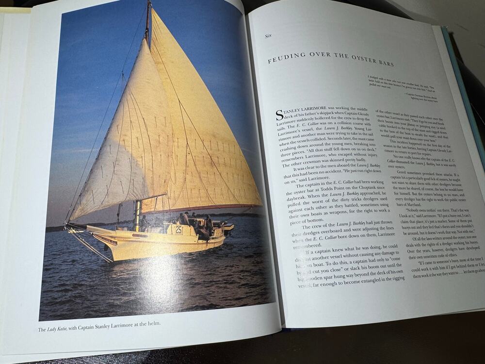 1st Edition 1993 Hardcover Chesapeake Bay Skipjacks